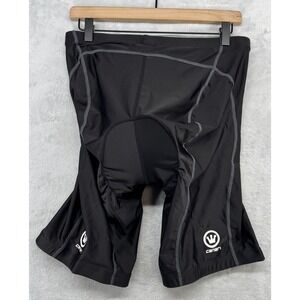 Canari Cyciling Shorts Gel Padding Black Men's Size‎ XL NWT